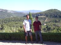 IMGP2536 Bandol -  Xavier et Olivier au Chateau de Pibarnon